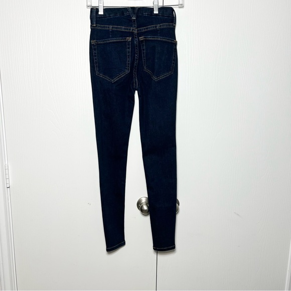 Free People Montana Dark Wash Skinny Jeans Size 24 NWOT. - Picture 6 of 10